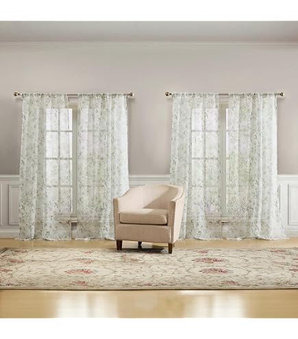 Amazon.com: Laura Ashley - Valance, 100% Soft Cotton Window